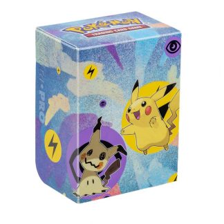 ULTRA PRO Pikachu & Mimikyu Full-View Deck Box for PokÇmon
